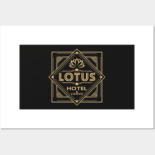 Lotus Hotel - Percy Jackson inspired design Posters and Art